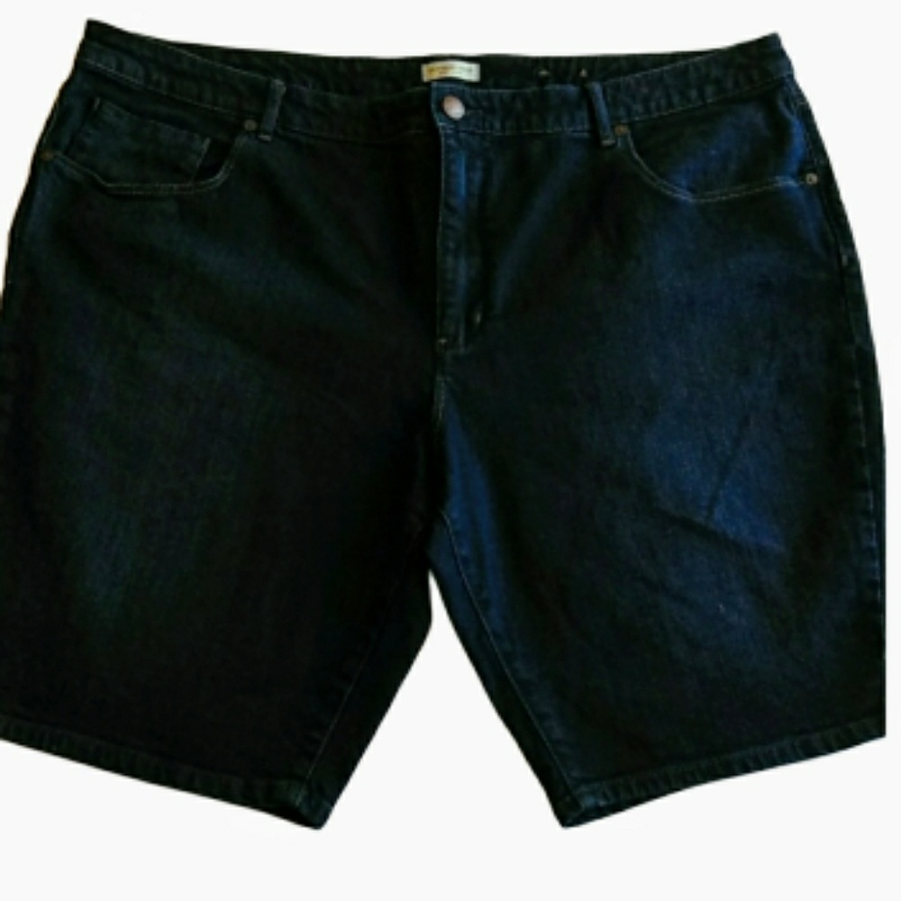 COLDWATER CREEK Dark Wash Denim Jeans Shorts